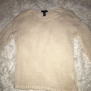 Loose knit sweater